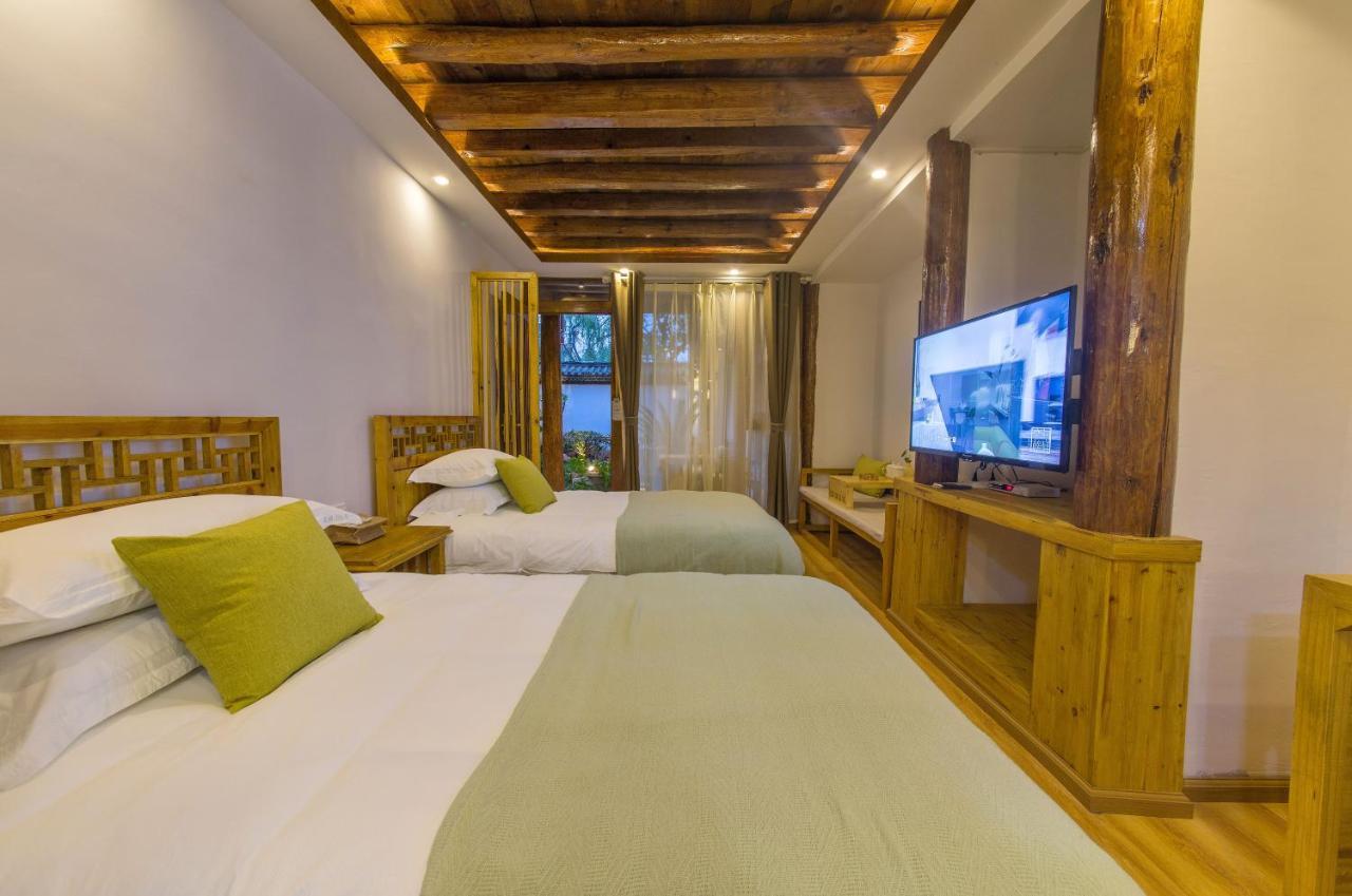 桐墅客栈 Lijiang Village House Exterior photo