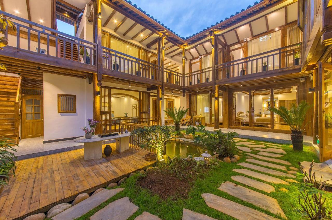 桐墅客栈 Lijiang Village House Exterior photo